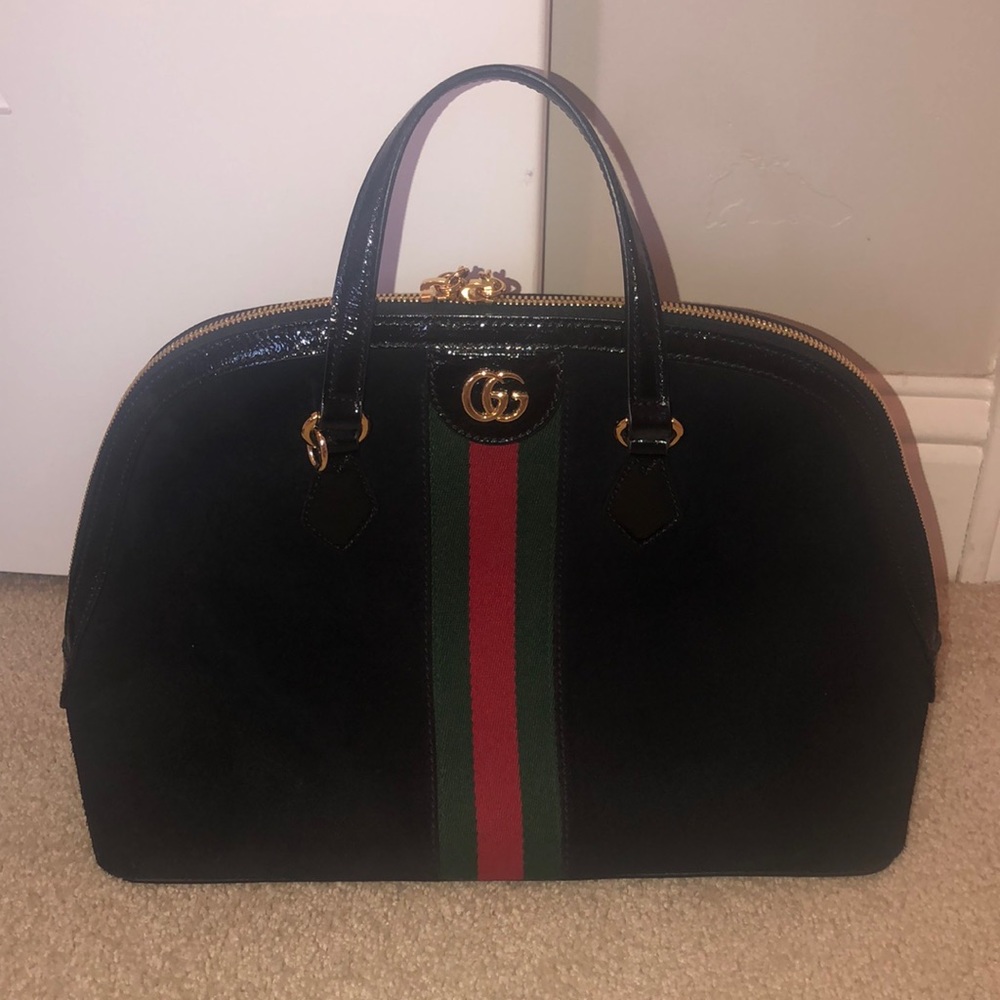 Gucci ophidia medium top handle bag